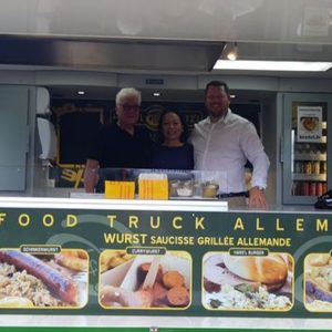 Magnus Bauch im Food Truck Hans'l & Bretz'l