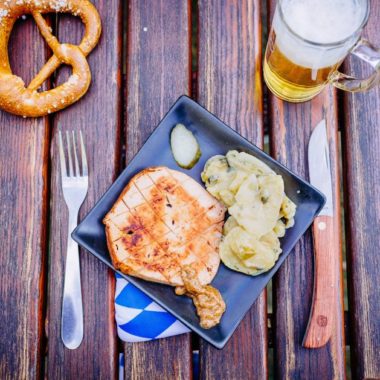 Tranche de Leberkäse